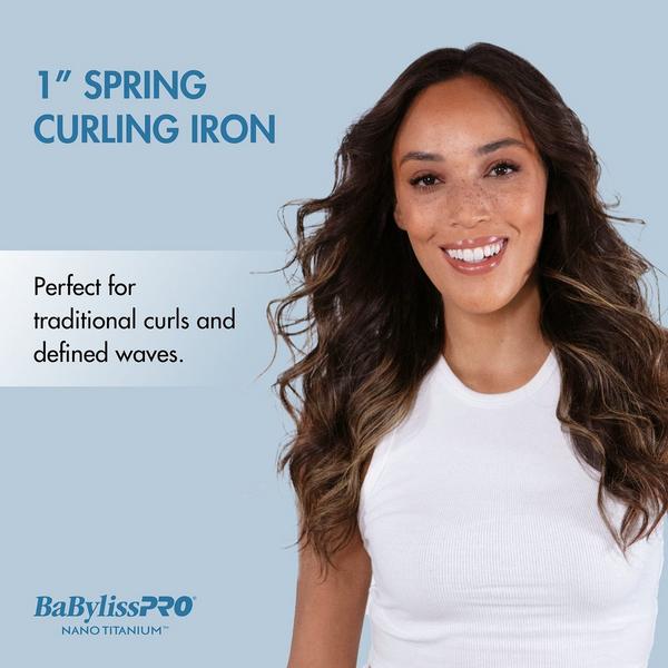 BaBylissPRO Nano Titanium Spring Curling Iron #3