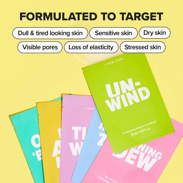 I Dew Care Let's Get Sheet Faced Sheet Mask Set #3