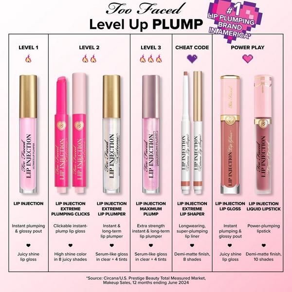 Too Faced Lip Injection Extreme Hydrating Lip Plumper Gloss #7