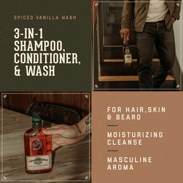 18.21 Man Made Spiced Vanilla Shampoo, Conditioner and Body Wash #3