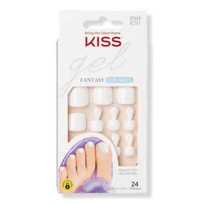 Kiss Gel Fantasy Press-On Toenails