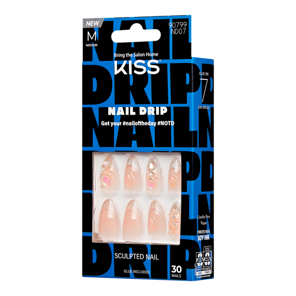 Kiss Nail Drip Glue-On Fake Nails #8