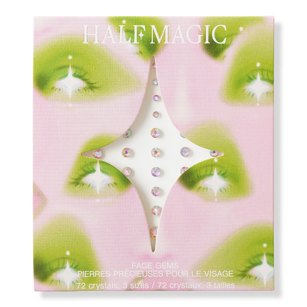 HALF MAGIC Iridescent Sparkle Self-Adhesive Face Gems #1