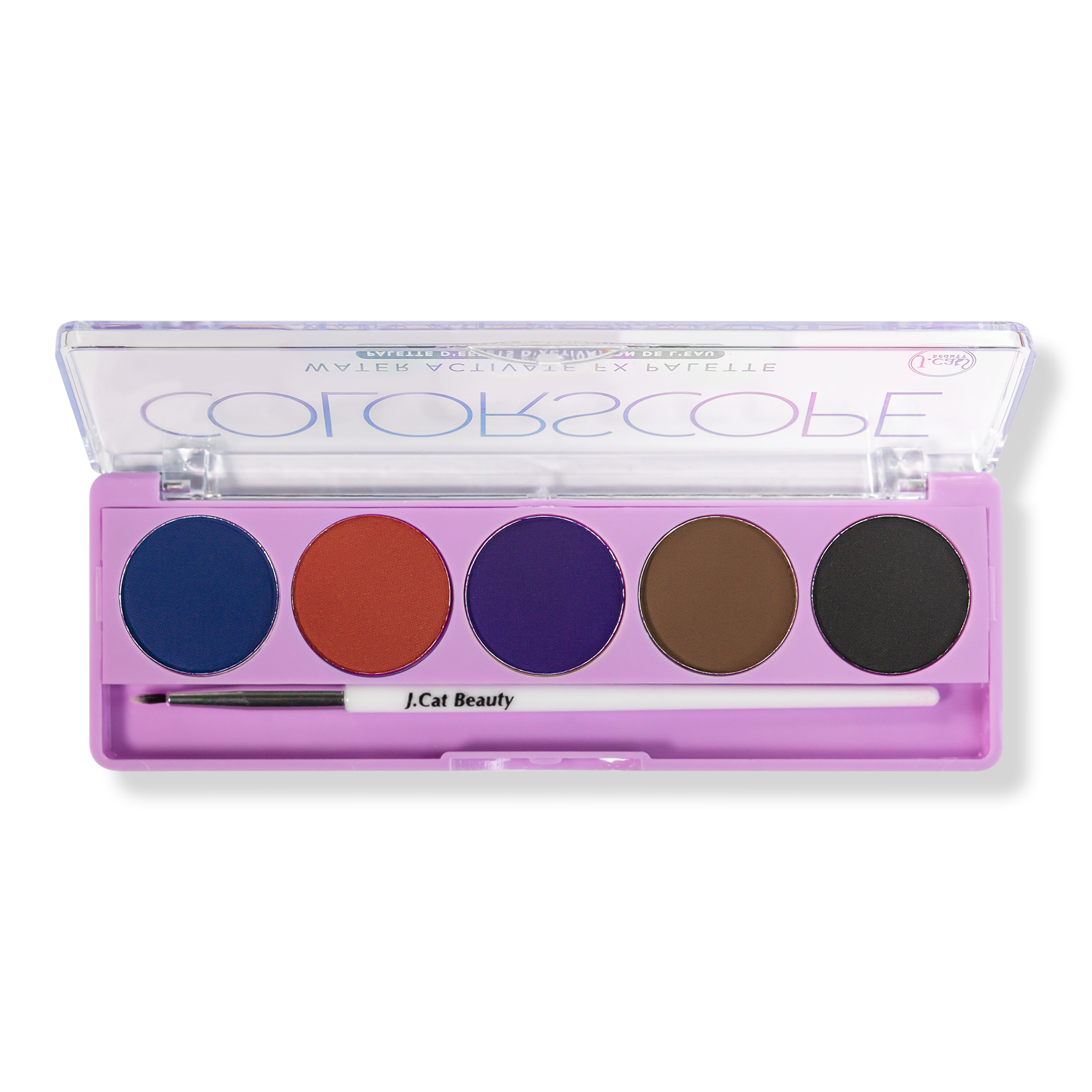 J.Cat Beauty Color-Scope Water Activating FX Liner Deep Palette #1