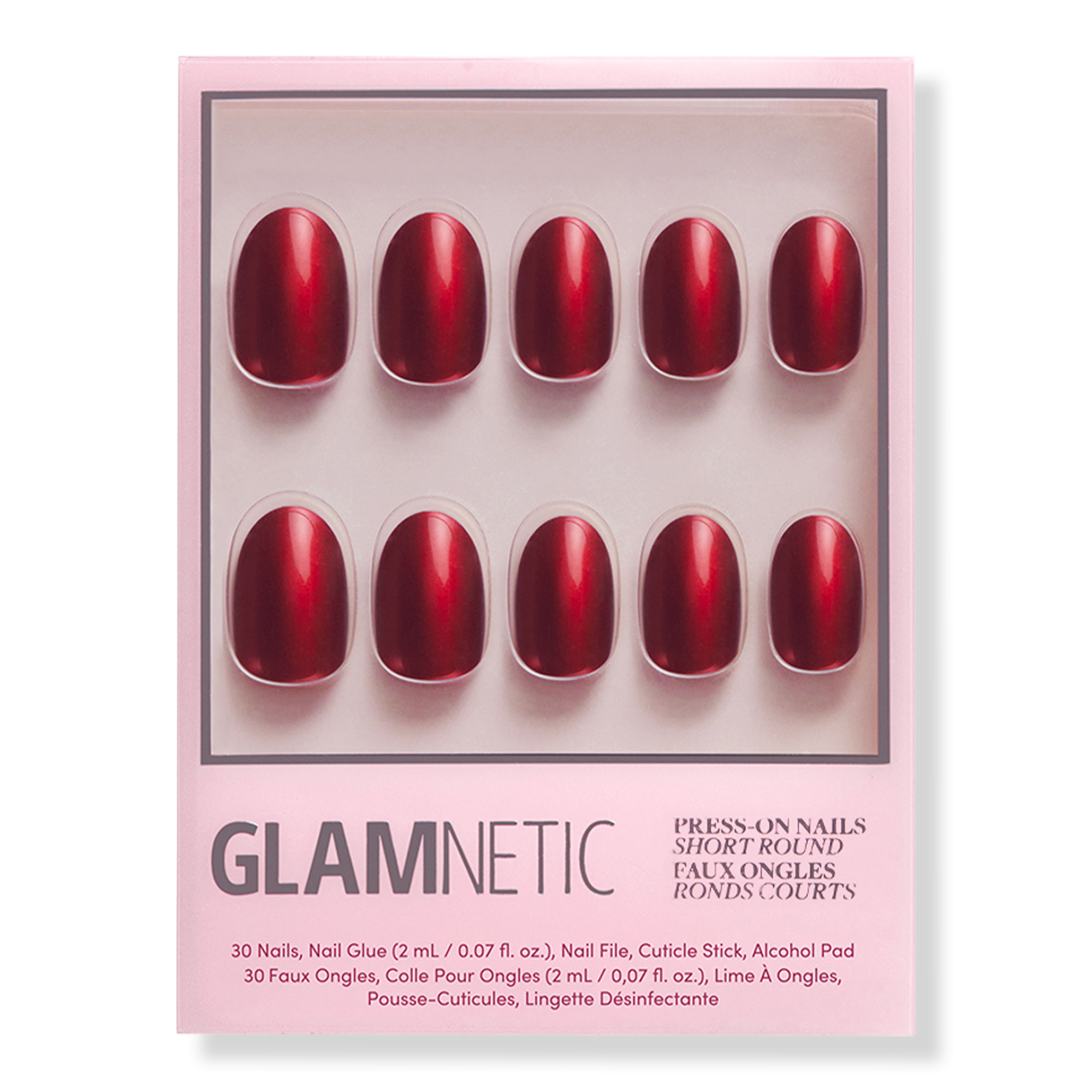 Glamnetic Cherry Glaze Press-On Nails #1
