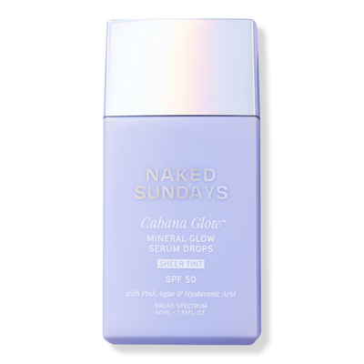 Naked Sundays CabanaGlow Mineral Glow Drops SPF 50 Sunscreen