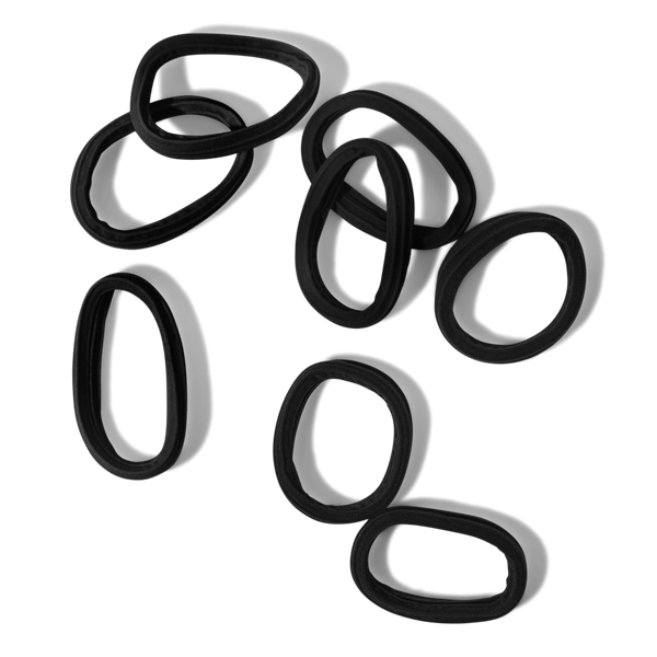 Kitsch Recycled Fabric Seamless Hair Elastics 8 Piece Set #2