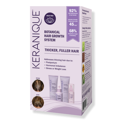Keranique Botanical Hair Growth System for Thicker, Fuller Hair