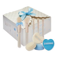 Love Is Sweet Makeup Brush, Sponge & Puff Set