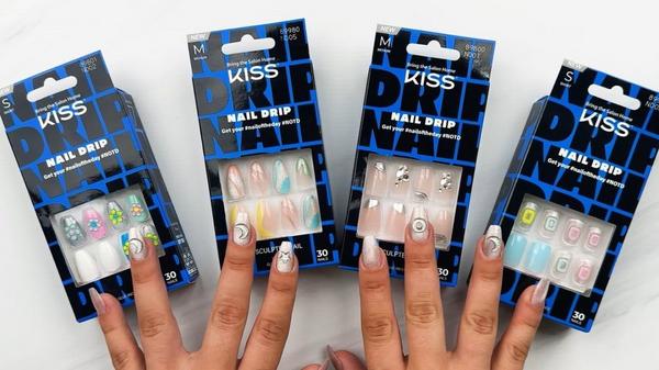 Kiss Nail Drip Glue-On Fake Nails #10